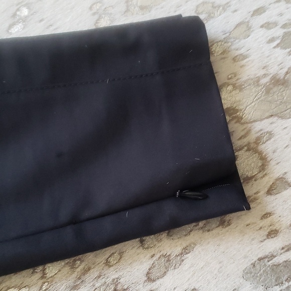 Veronica Beard Blossom Skinny Biker Pant Sz2 Black Ankle Zip - Picture 10 of 11